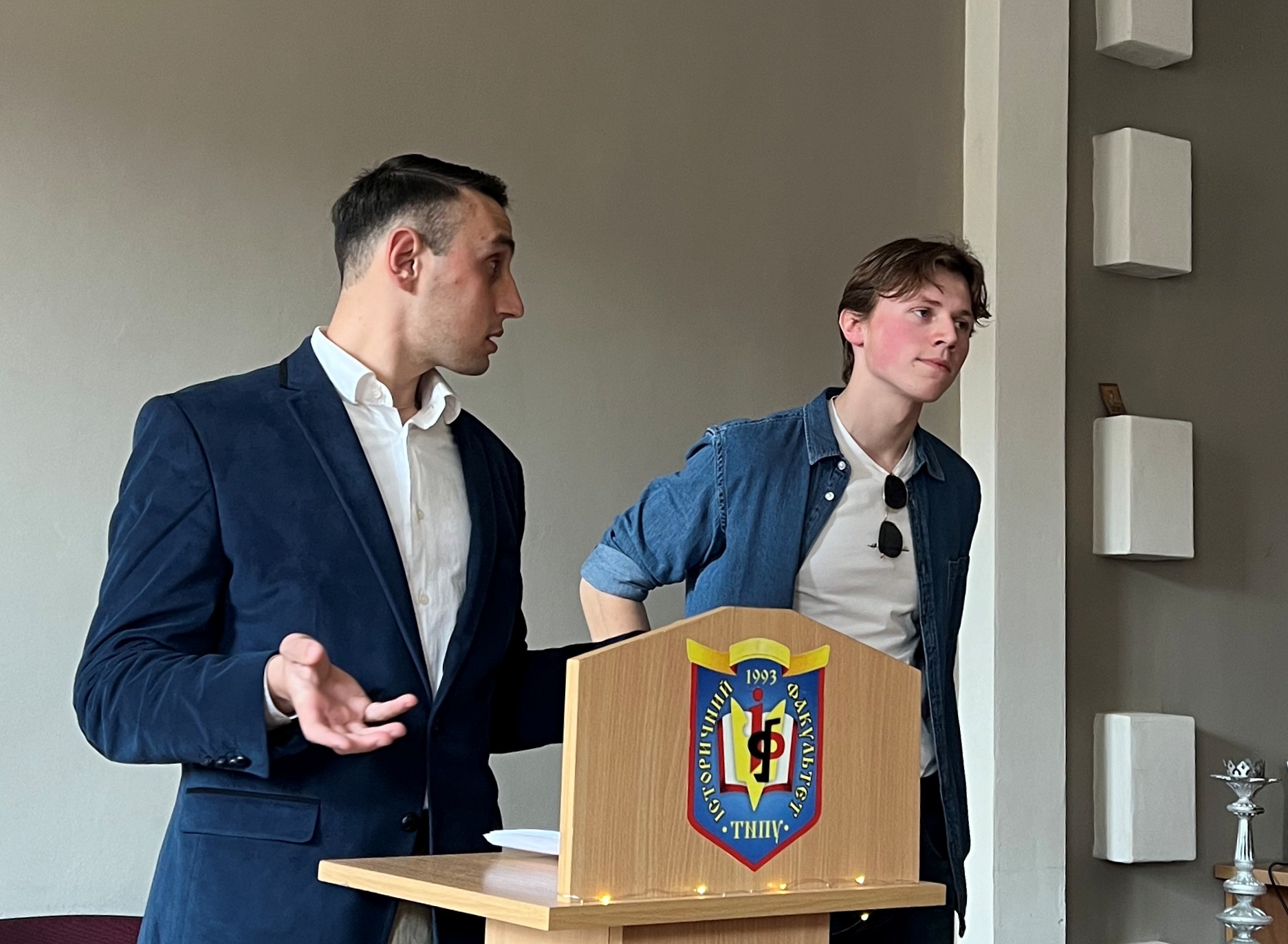 Організатори заходу - Видаш Володимир та Сосульський Володимир